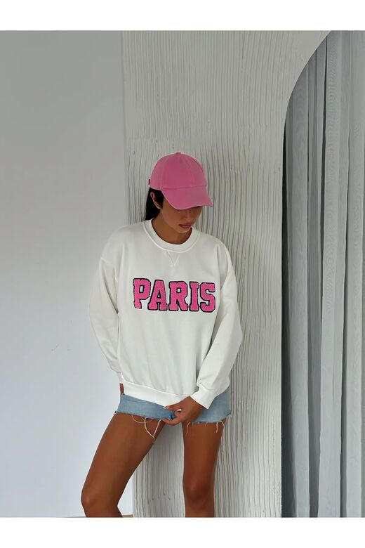 3 İplik Şardonlu Sweatshirt