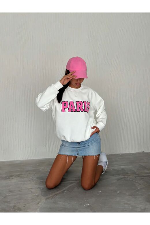 3 İplik Şardonlu Sweatshirt