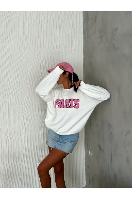 3 İplik Şardonlu Sweatshirt