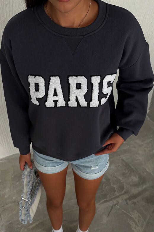 3 İplik Şardonlu Sweatshirt