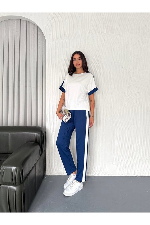 GARNİLİ YUMUŞAK DOKU MODAL KUMAŞ EŞOFMAN TAKIM