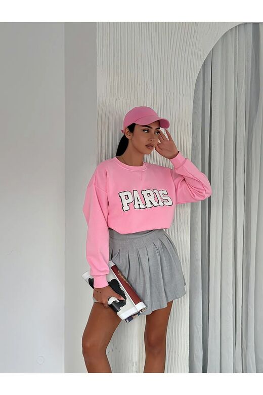 3 İplik Şardonlu Sweatshirt