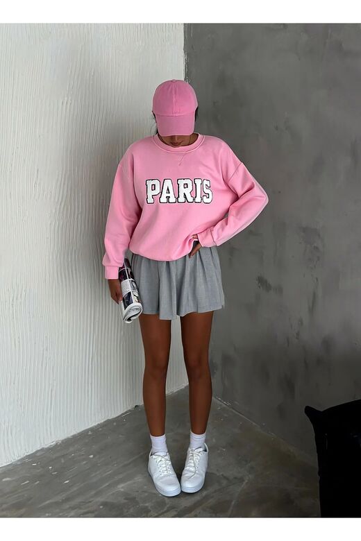 3 İplik Şardonlu Sweatshirt