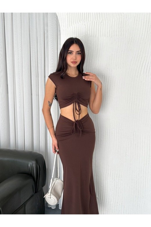 BÜZGÜLÜ ETEKLİ TAKIM  LİVERPOOL MODAL KUMAŞ