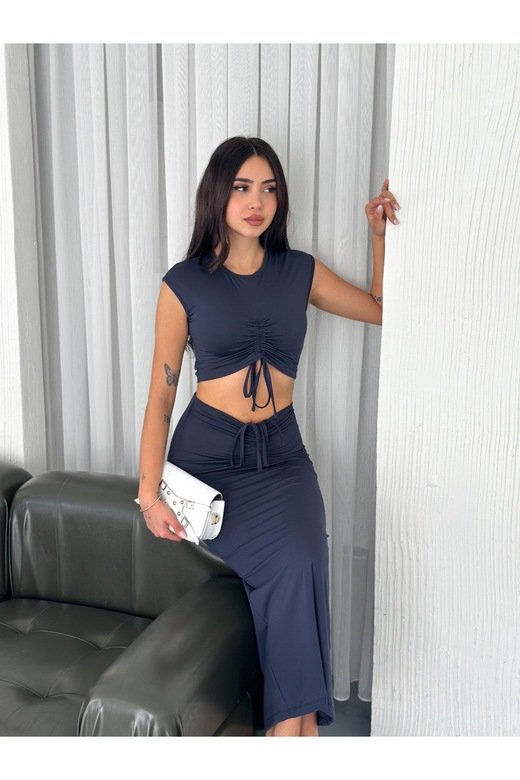 BÜZGÜLÜ ETEKLİ TAKIM  LİVERPOOL MODAL KUMAŞ