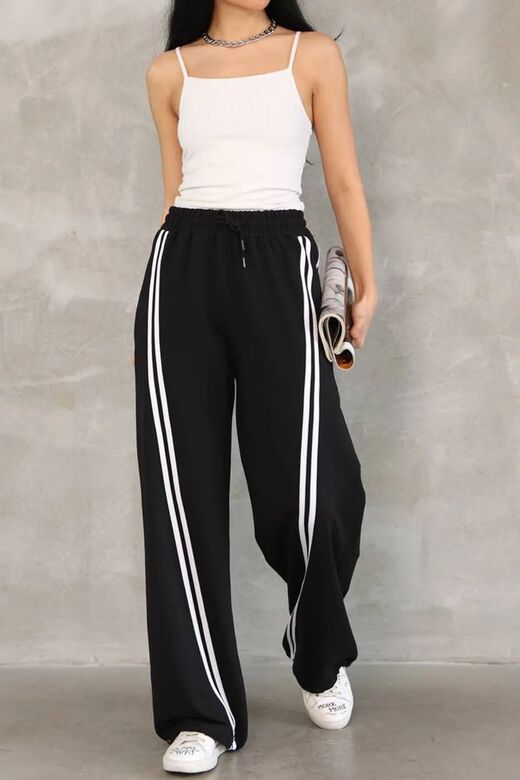 Double Line Relax Fit Eşofman Altı