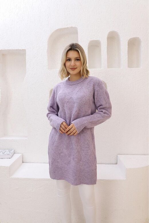 Kadın Regular Tunik Kazak