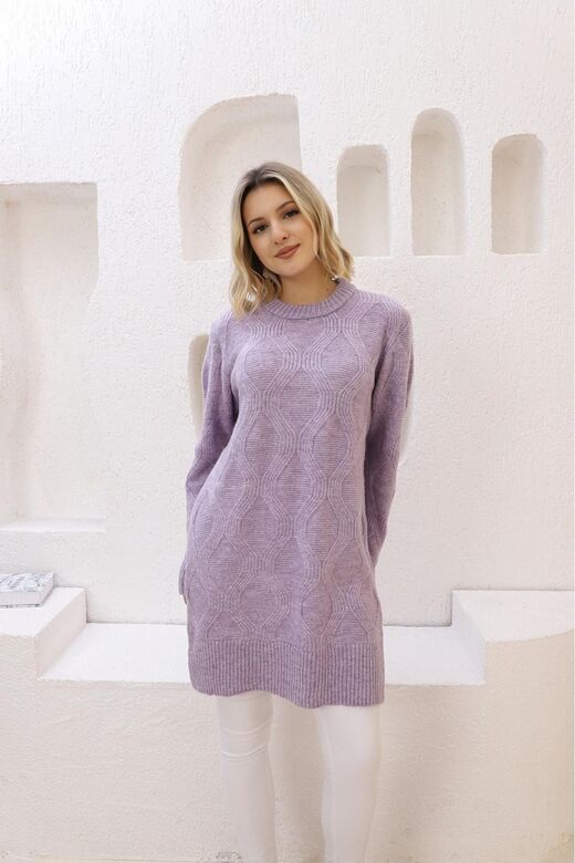 Kadın Regular Tunik Kazak