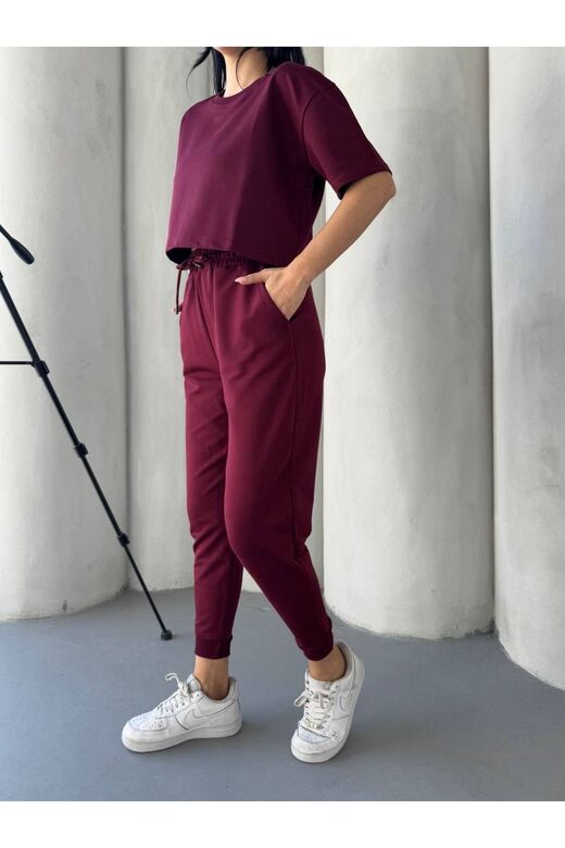 Kisakol 2 İPli̇K Kumaş Eşofman Takim