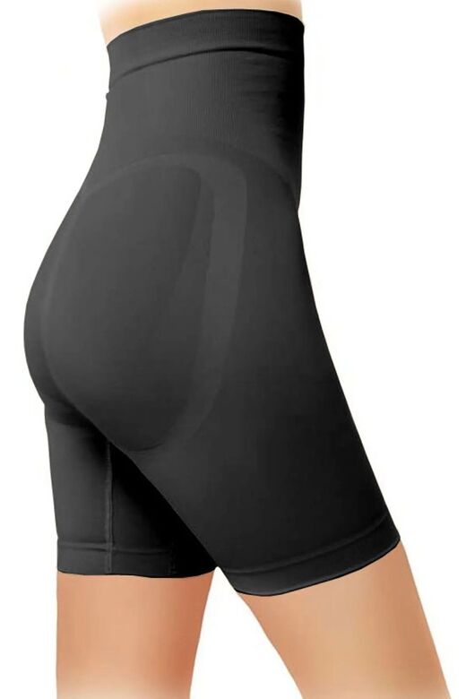 Kadın 1 Beden Incelten Ten Rengi Push Up Seamless Şort Korse
