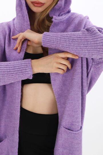 Kapşonlu Oversize  Salaş Hırka