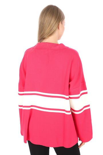 Garnili Triko Oversize  Polo V Yaka Kazak
