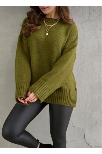 Oversize Basic Triko Kazak