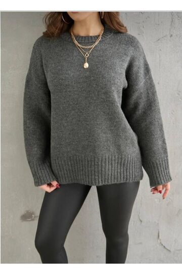 Oversize Basic Triko Kazak