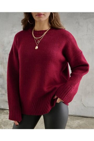 Oversize Basic Triko Kazak