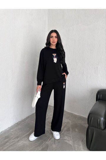 NAKIŞLI MODAL FGENİŞ PAÇA EŞOFMAN TAKIM