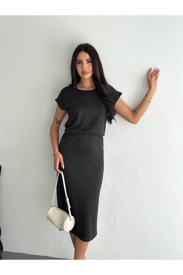 KISA KOL YIRTNAÇLI PİKE KUMAŞ ETEKLİ TAKIM