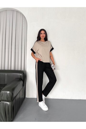 Garnili Yumuşak Doku Modal Kumaş Eşofman Takım