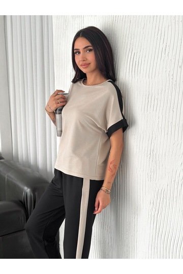 GARNİLİ YUMUŞAK DOKU MODAL KUMAŞ EŞOFMAN TAKIM