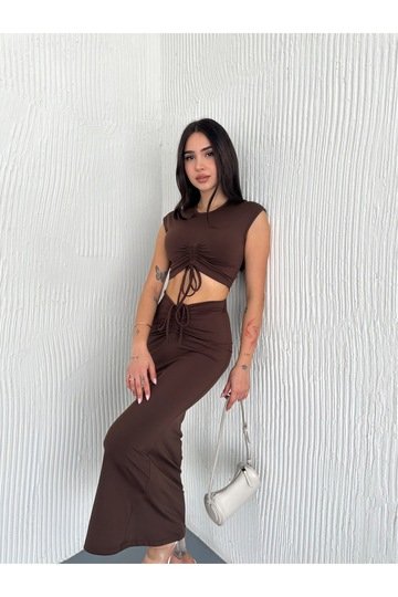 BÜZGÜLÜ ETEKLİ TAKIM  LİVERPOOL MODAL KUMAŞ