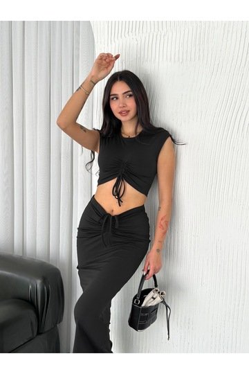 BÜZGÜLÜ ETEKLİ TAKIM  LİVERPOOL MODAL KUMAŞ