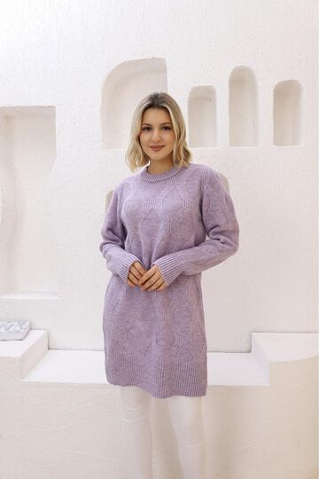 Kadın Regular Tunik Kazak