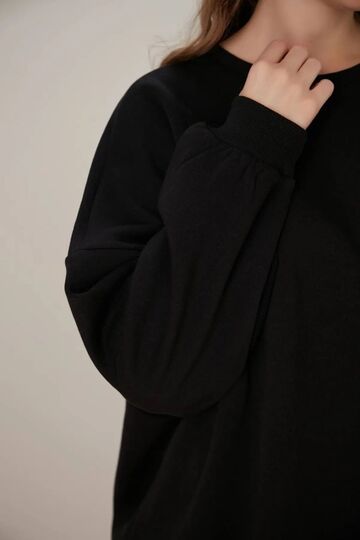 Oversize Örme Şardonlu 3 İplik Sweatshirt