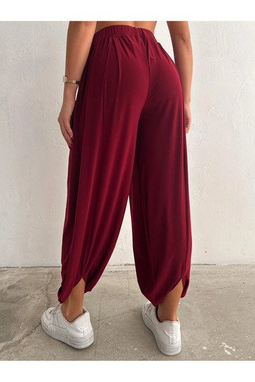 MODAL KUMAŞ YUMUŞAK DOKU ŞALVAR PANTOLON