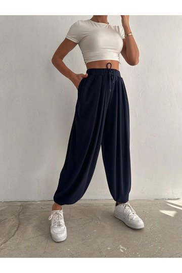 MODAL KUMAŞ YUMUŞAK DOKU ŞALVAR PANTOLON