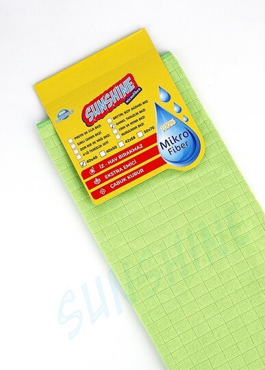 Kareli Genel Temizlik Bezi 320GSM 50x70