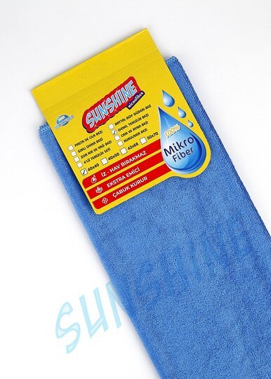 Düz İpeksi Genel Temizlik Bezi 350 GSM 40x40