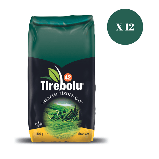 Tirebolu 42 -  12 X 500 Gr Paket Siyah Çay