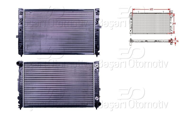 SU RADYATORU MEKANIK AT 632X399 MM