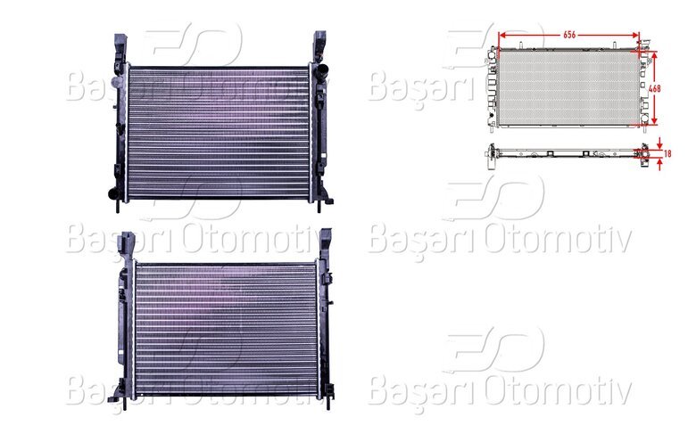 SU RADYATORU MEKANIK MT 656X468X18