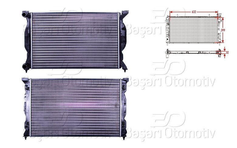 SU RADYATORU MEKANIK MT 632X399 MM