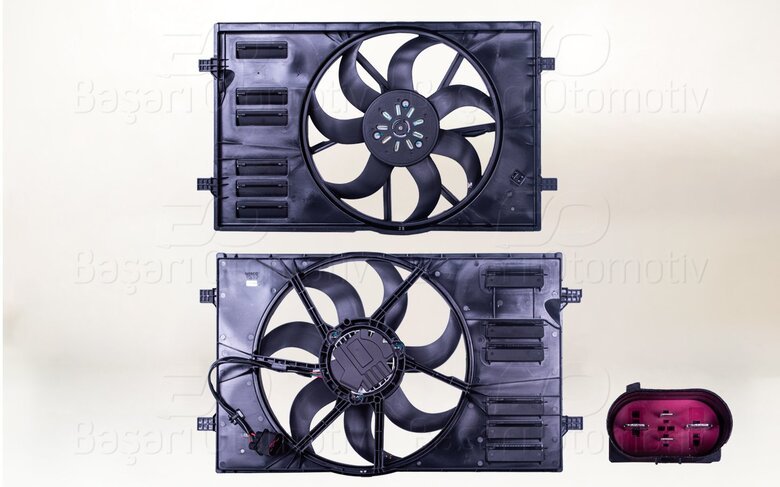 FAN MOTORU DAVLUMBAZLI (410 MM-4 FIS-7 KANAT-450W)