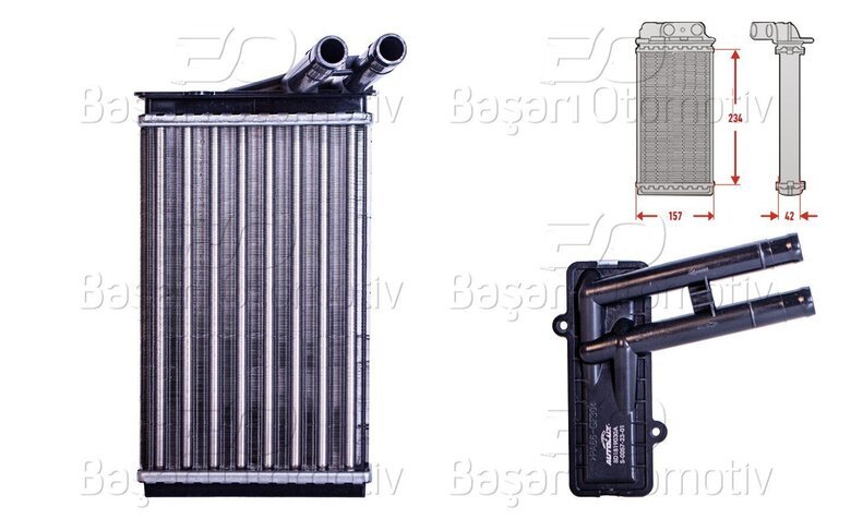 KALORIFER RADYATORU MEKANIK 230X155 MM