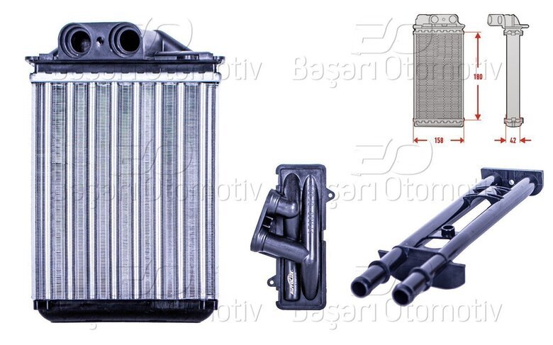 KALORIFER RADYATORU MEKANIK MT-AT 180X158X42 MM