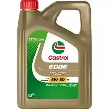 CASTROL 5W30LL-4 | Edge 5W30 LL 4 Litre Motor Yağı