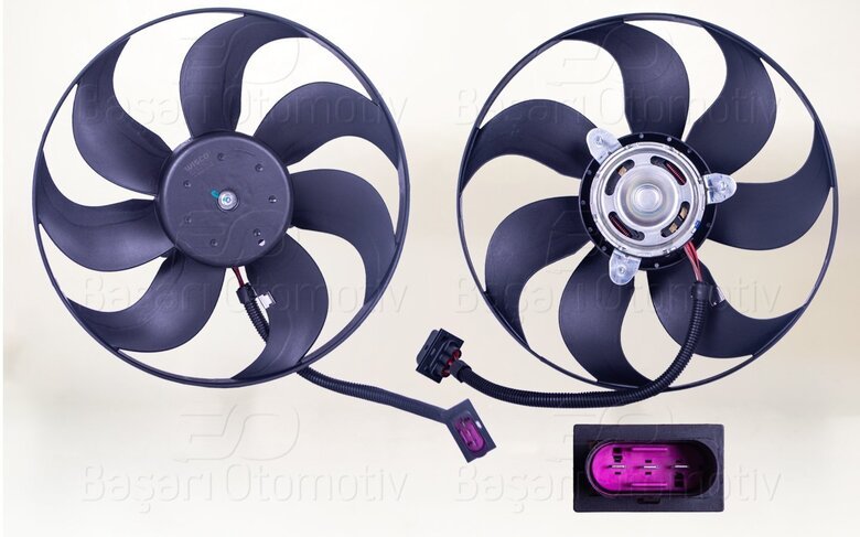 FAN MOTORU DAVLUMBAZSIZ (350 MM-3 FIS-7 KANAT)