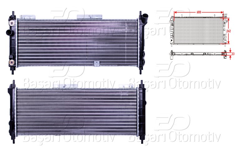 SU RADYATORU MEKANIK AT 680X262X23