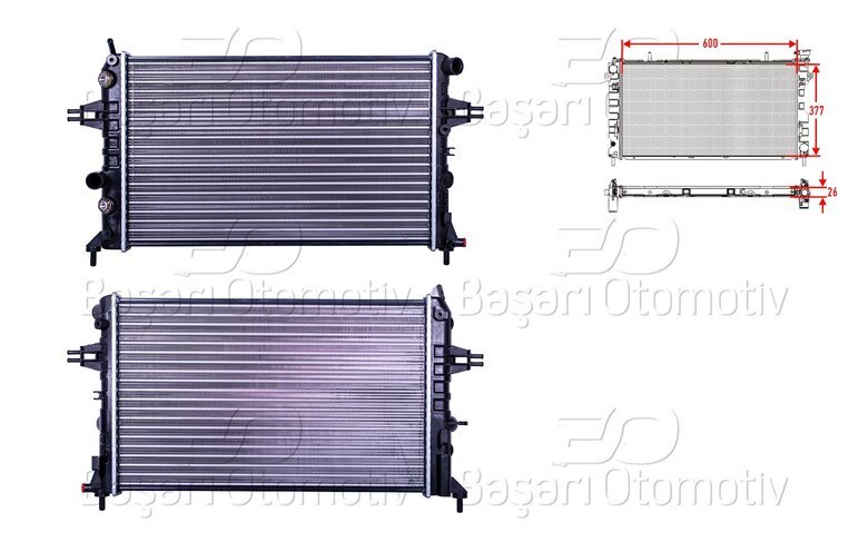 SU RADYATORU MEKANIK AT 600X377X26