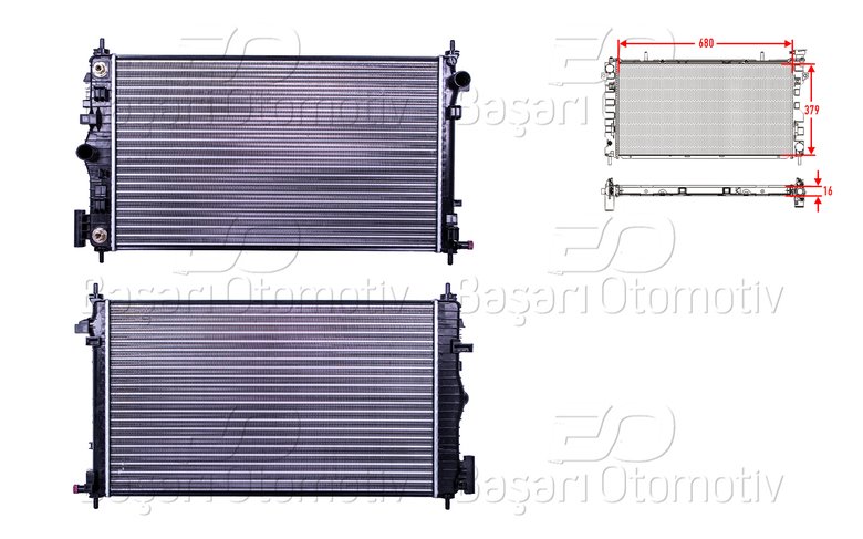 SU RADYATORU MEKANIK AT 680X379X16