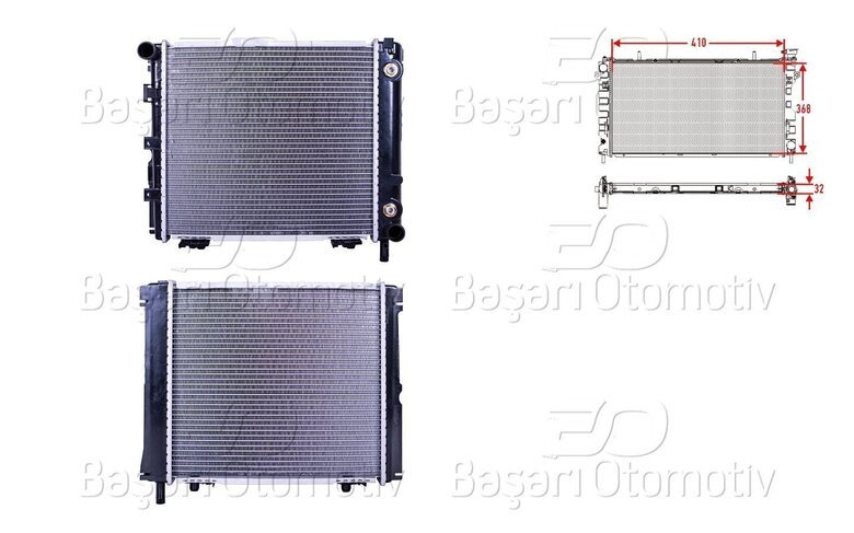 SU RADYATORU BRAZING AT 410X368X32