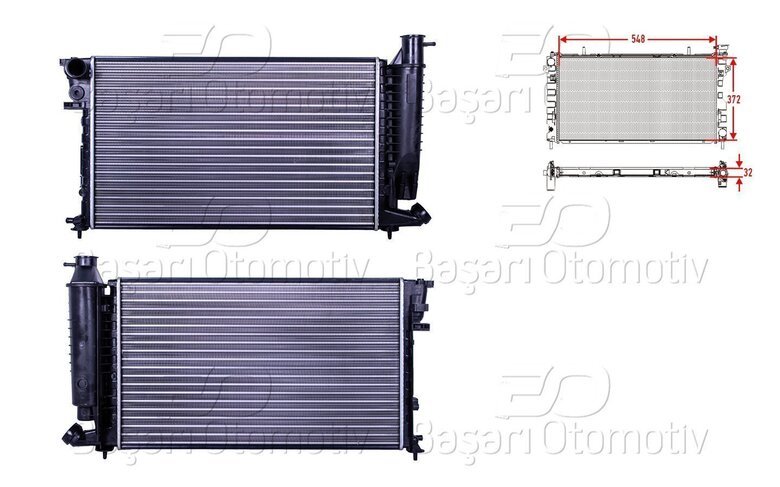 SU RADYATORU MEKANIK 548*372 MT