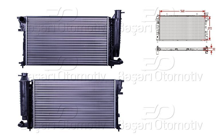 SU RADYATORU MEKANIK 548*372 MT