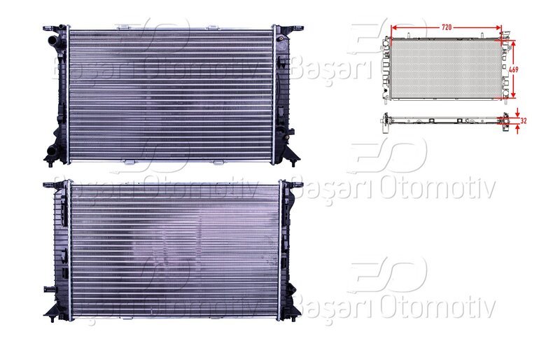 SU RADYATORU MEKANIK MT 720X469 MM