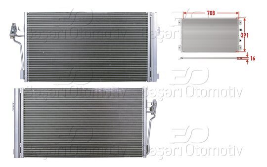 KLIMA RADYATORU 708X391X16