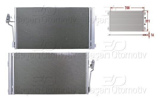KLIMA RADYATORU 708X391X16