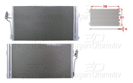 KLIMA RADYATORU 708X391X16